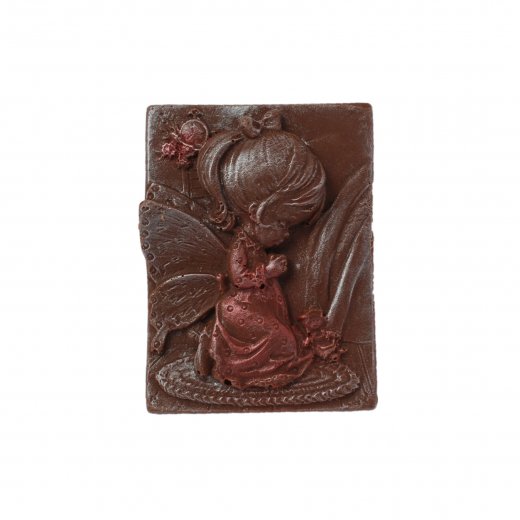 Mléčná čokoláda reliéf děvčátko